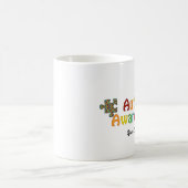 Mug Sensibilisation sur l'autisme (personnalisable) (Centre)
