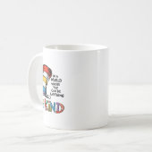 Mug Sensibilisation sur l'autisme Pourquoi convient-il (Devant gauche)