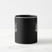 Mug Sensibilisation sur l'autisme s Skeleton Main Hear (Centre)