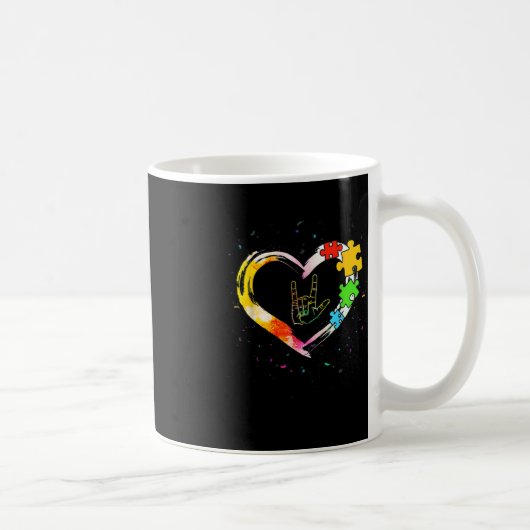 Mug Sensibilisation sur l'autisme Spécial Ed Enseignan (Droite)