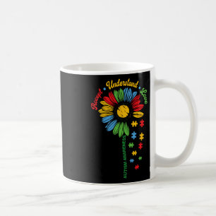 Mug Sensibilisation sur l'autisme Sunflower Aide autis