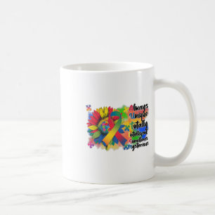 Mug Sensibilisation sur l'autisme Sunflower Shirt Auti