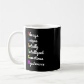 Mug Sensibilisation sur l'autisme toujours unique (Gauche)