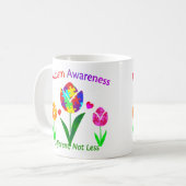 Mug Sensibilisation sur l'autisme Tulip (Devant gauche)