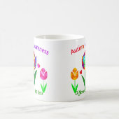 Mug Sensibilisation sur l'autisme Tulip (Centre)