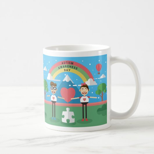 Mug sensibilisations sur l'autisme (Droite)