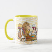 Mug Senta se prélasse tranquillement... (Gauche)