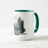 Mug Sentez le caractère sauvage (Devant droit)