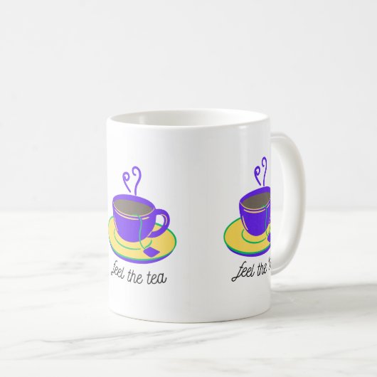 Mug Sentez le thé (Devant droit)