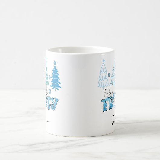 Mug Sentez Un Peu Froide Snowman D'Hiver Personnaliser (Centre)