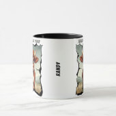 Mug Sentez-vous Moody Today Vache Highland (Centre)