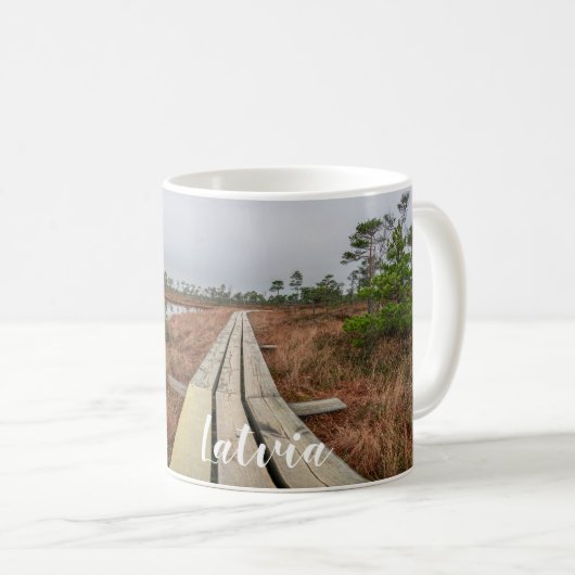 Mug Sentier de randonnée dans le marécage (Devant droit)