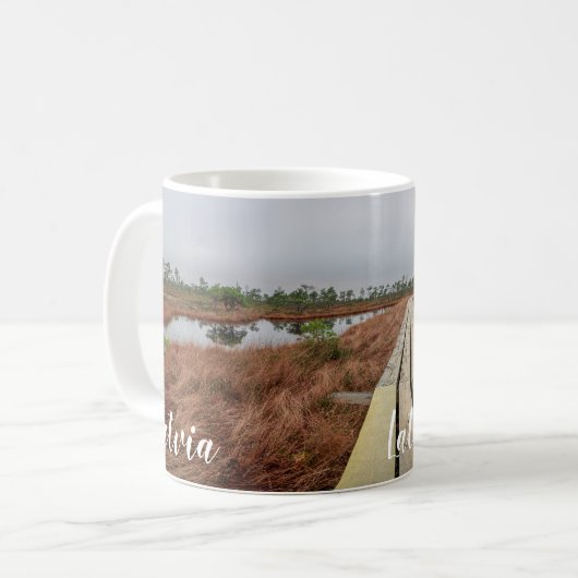 Mug Sentier de randonnée dans le marécage (Devant gauche)