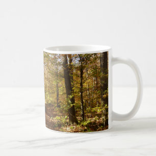Mug Sentier de Wolf Rocks en automne paysage de Pennsy