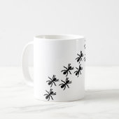 Mug sentier des fourmis noires (Devant gauche)