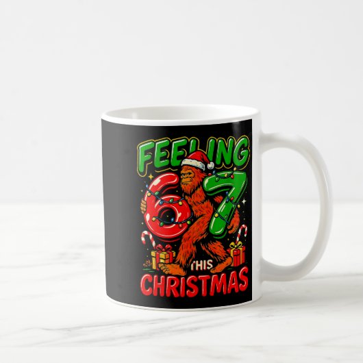 Mug Sentiment 67 Ce Noël Drôle Bigfoot (Droite)
