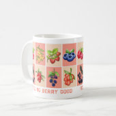 Mug SENTIMENT BERRY BONNE fraise personnalisable (Devant gauche)