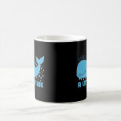 Mug Sentiment bleu baleine (Centre)