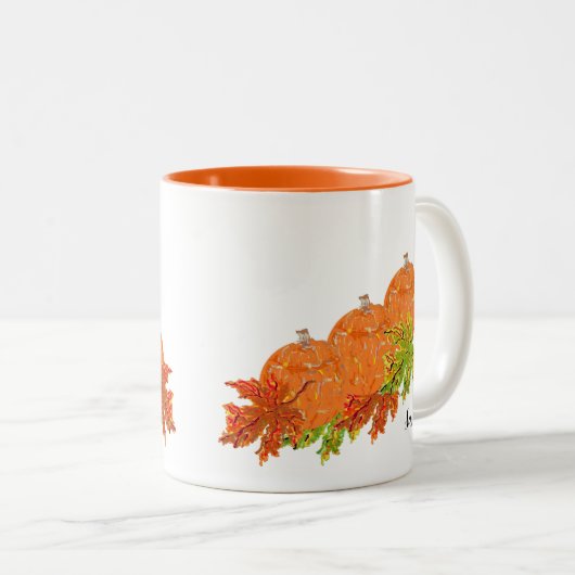 Mug : Sentiment d'automne (Devant droit)