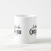 Mug Sentiment Drôle Un Peu Éclipsé Éclipse Solaire (Centre)