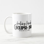 Mug Sentiment Drôle Un Peu Éclipsé Éclipse Solaire (Gauche)