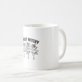 Mug Sentiment Sorcière Rétro Sorcières Halloween (Devant droit)