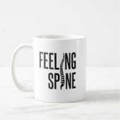 Mug Sentiment Spine Funny Chiropractor Équipe chiropra (Gauche)