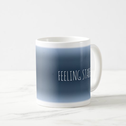 Mug SENTIMENT STABBY Funny Sarcastique matin Java Humo (Devant droit)