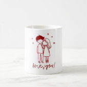 Mug Sentimental and Love Line Art Illustrations (Centre)