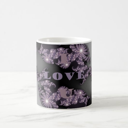 Mug Sentiments célestes Je t'aime Salutation galactiqu (Centre)