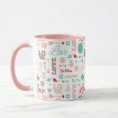 Mug Sentiments d'amour (Gauche)