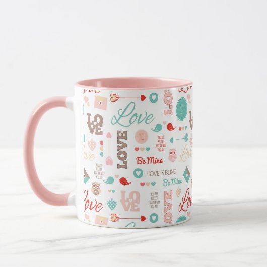 Mug Sentiments d'amour (Gauche)