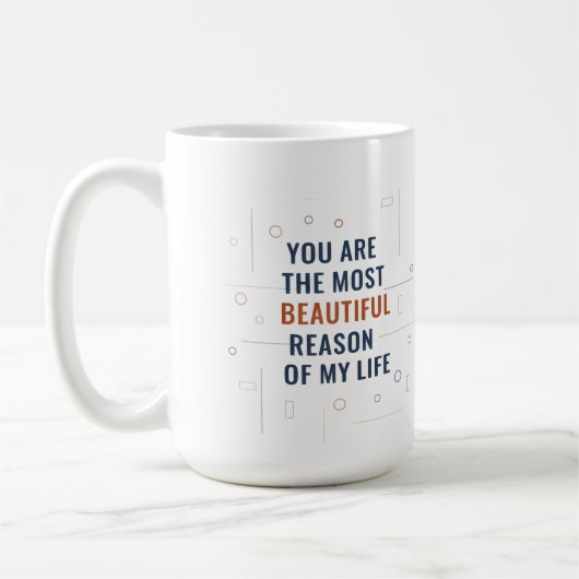 Mug Sentiments romantiques (Gauche)