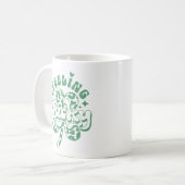 Mug Sentir chanceux | Fête de la Saint-Patrick (Devant gauche)