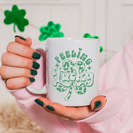 Mug Sentir chanceux | Fête de la Saint-Patrick
