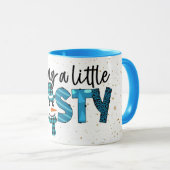 Mug Sentir Une Personnaliser Un Peu Froide (Devant droit)