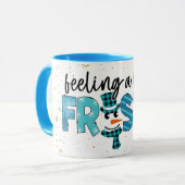Mug Sentir Une Personnaliser Un Peu Froide (Devant gauche)