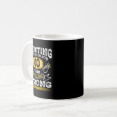 Mug S'Entourer Depuis 40 Ans Et Continuer (Devant gauche)
