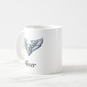 Mug S'envolez au-dessus du reste - Ailes d'aigle Perso (Devant gauche)