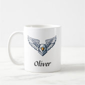 Mug S'envolez au-dessus du reste - Ailes d'aigle Perso (Gauche)