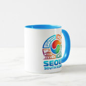 Mug Séoul Corée du Sud (Devant droit)