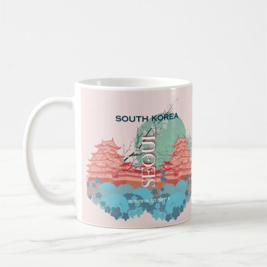 Mug Séoul Corée du Sud (Gauche)