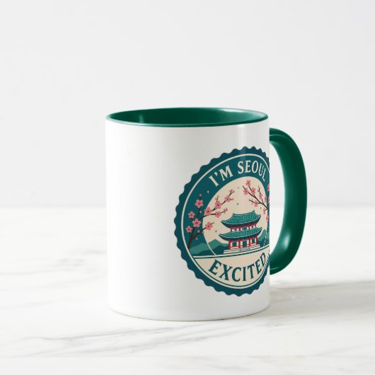 Mug Séoul, la Corée excitée (Devant droit)