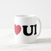 Mug Séoul Love Heart (Devant droit)