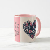 Mug "S'épanouir dans ses cadeaux" Café-Mug (Devant droit)