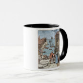 Mug Séparation de Columbus avec Ferdinand et (Devant droit)