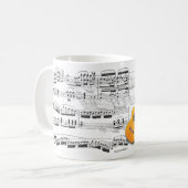 Mug Séparation - Guitare - Musique (Devant gauche)