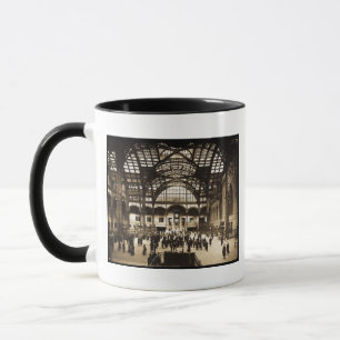 Mug Sépia 1910 de glissière de lanterne magique de l