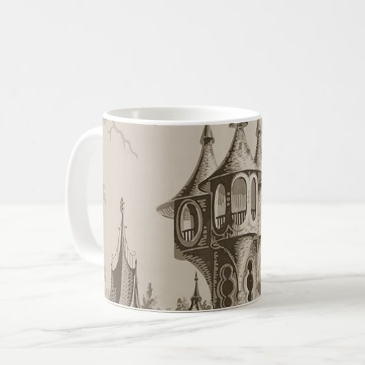 Mug Sepia Castle Turret (Devant gauche)