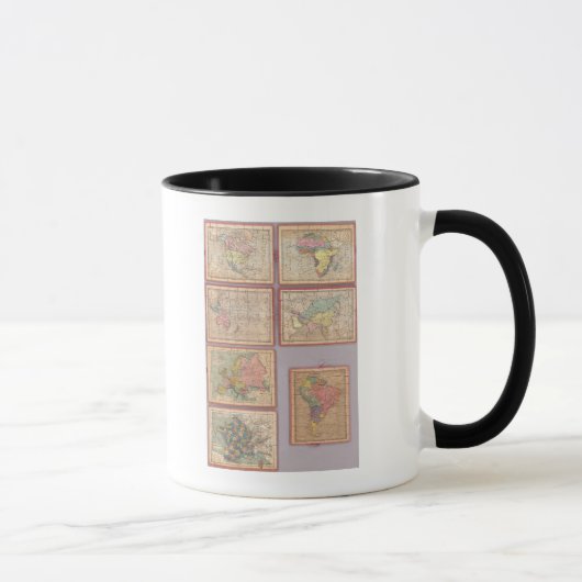 Mug Sept cartes du monde (Droite)